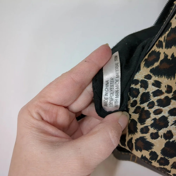 Charter Club Classics Leopard print shoulder purse - Picture 11 of 12